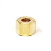 SINGLE Brass Tall Exhaust Nut