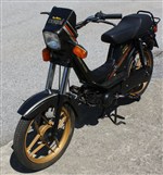 Euro Derbi Variant Moped -Black N' Gold Part 2